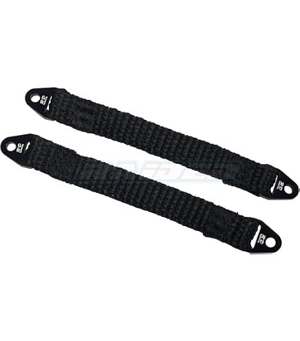 Amazon.com: 85mm Suspension Damper Travel Limit Straps for Traxxas